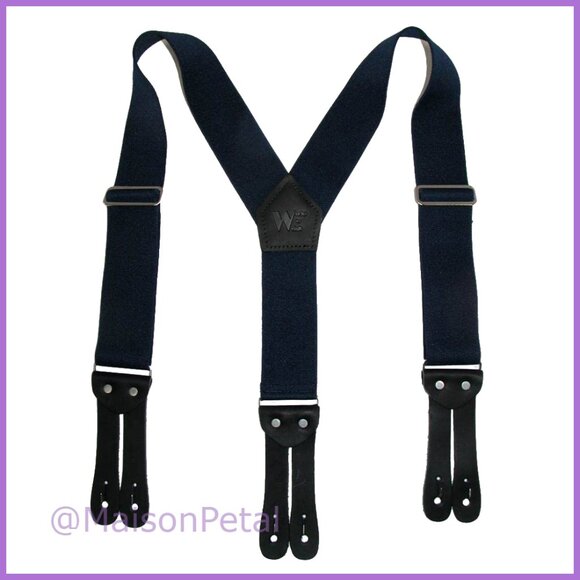 2 Inch Webbing Suspenders Y-back Style Adjustable Work Suspenders